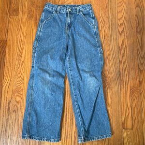 Vintage Wrangler Wide Leg Carpenter Jeans Boy’s size 10